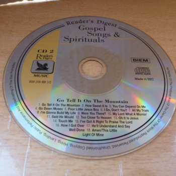 3CD Various: Gospel Songs And Spirituals