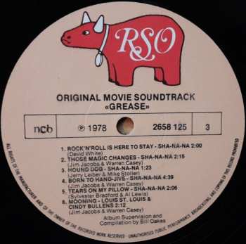 2LP Various: Grease (The Original Soundtrack From The Motion Picture)
