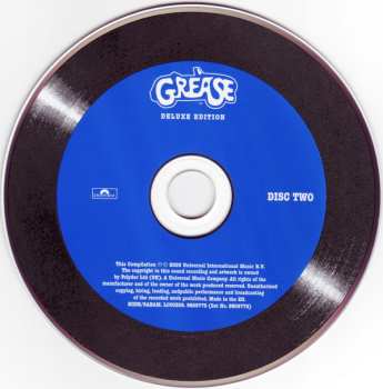 2CD Various: Grease (The Original Soundtrack From The Motion Picture) DLX