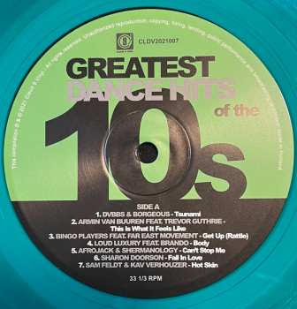LP Various: Greatest Dance Hits Of The 10s CLR