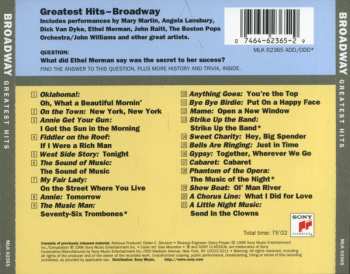 CD Various: Greatest Hits Broadway