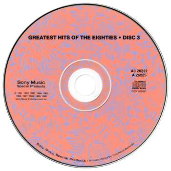 3CD Various: Greatest Hits Of The 80's