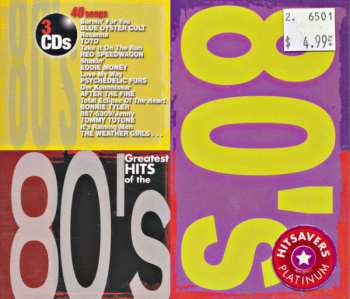 3CD Various: Greatest Hits Of The 80's