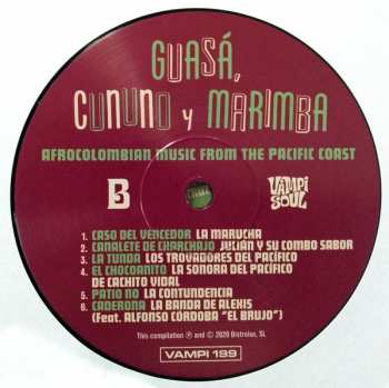 2LP Various: Guasá, Cununo Y Marimba - Afrocolombian Music From The Pacific Coast
