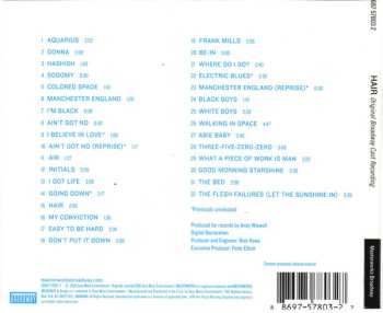 CD Various: Hair - The American Tribal Love-Rock Musical (The Original Broadway Cast Recording)