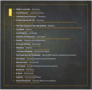 2CD Various: Hardcore - The Ultimate Collection Volume 2 . 2014 