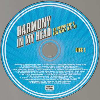 3CD/Box Set Various: Harmony In My Head (UK Power Pop & New Wave 1977-81)