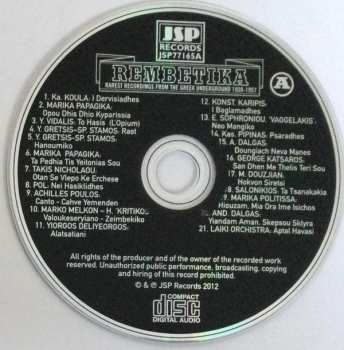 4CD Various: Have They Got Hashish In Hell? Rembetika Rarest Recordings From The Greek Underground 1920-1957