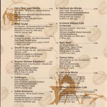 CD Various: Herr Ober, Zwei Mokka! (Kaffeehaus-Musik Auf Schellack 1926-1938)