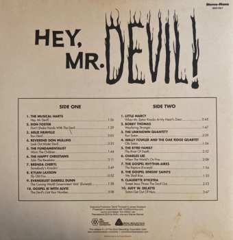 LP Various: Hey, Mr Devil: Apocalyptic Gospel And Rapture Rockabilly From Private Press Prophets (1964-1984) CLR