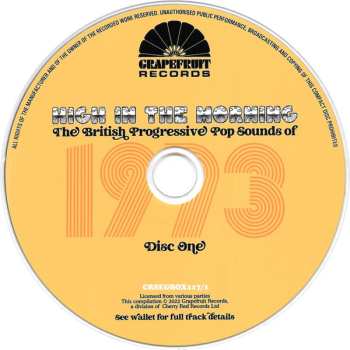3CD/Box Set Various: High In The Morning (The British Progressive Pop Sounds Of 1973)