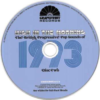3CD/Box Set Various: High In The Morning (The British Progressive Pop Sounds Of 1973)