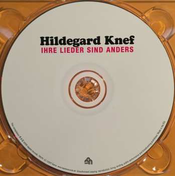 CD Various: Hildegard Knef - Ihre Lieder Sind Anders