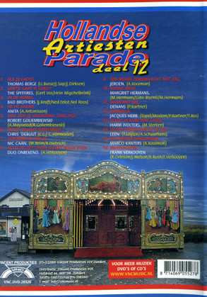 DVD Various: Hollandse Artiesten Parade Deel 12