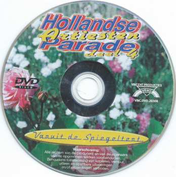 DVD Various: Hollandse Artiesten Parade Deel 4
