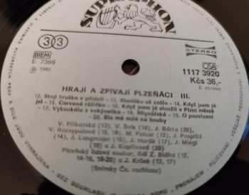 LP Various: Hrají A Zpívají Plzeňáci III.