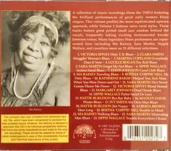 CD Various: I Can't Be Satisfied: Early American Women Blues Singers - Town & Country, Vol. 2 - Town