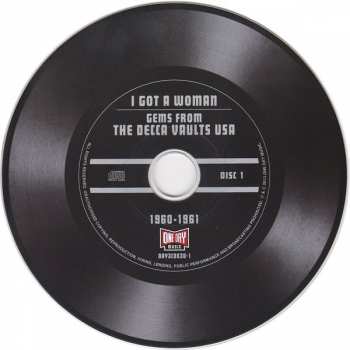 3CD Various: I Got A Woman - Gems From The Decca Vaults USA 1960-1961