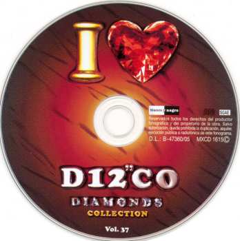 CD Various: I Love Disco Diamonds Collection Vol. 37 LTD