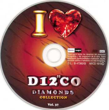 CD Various: I Love Disco Diamonds Collection Vol. 37 LTD