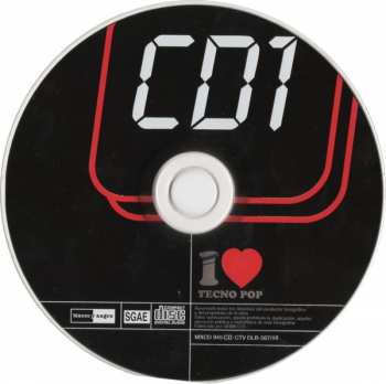 3CD Various: I Love Tecno Pop
