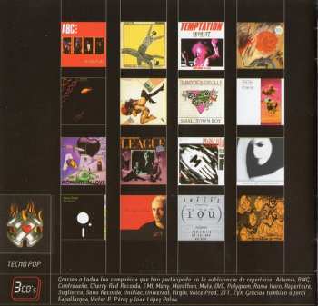 3CD Various: I Love Tecno Pop
