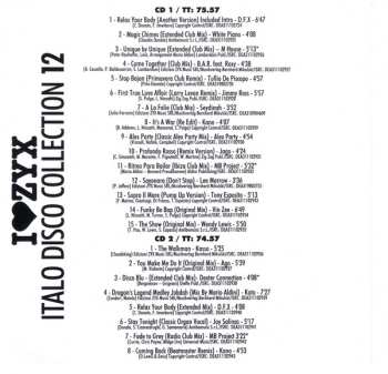 3CD Various: I Love ZYX Italo Disco Collection 12