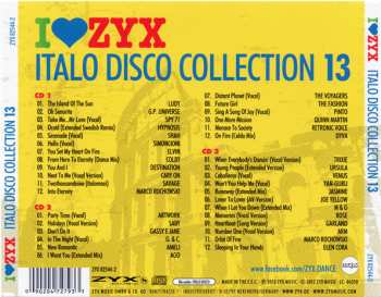 3CD Various: I Love ZYX Italo Disco Collection 13