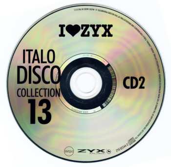 3CD Various: I Love ZYX Italo Disco Collection 13