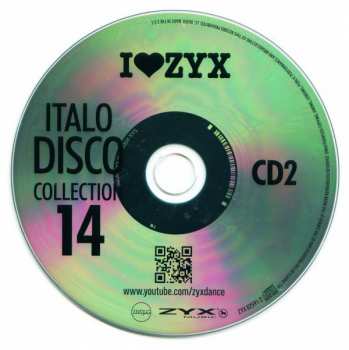 3CD Various: I Love ZYX Italo Disco Collection 14