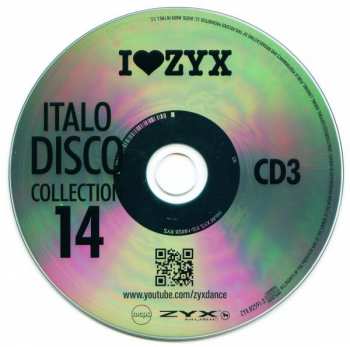3CD Various: I Love ZYX Italo Disco Collection 14