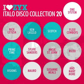 3CD Various: I Love ZYX Italo Disco Collection 20
