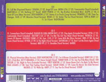 3CD Various: I Love ZYX Italo Disco Collection 25
