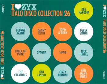 3CD Various: I Love ZYX Italo Disco Collection 26