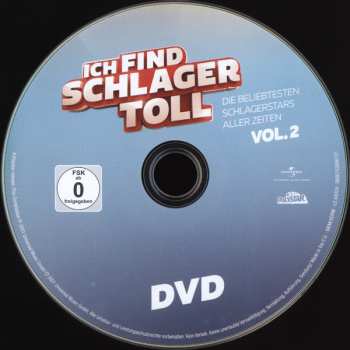 2CD/DVD Various: Ich Find Schlager Toll - Die Beliebtesten Schlagerstars Aller Zeiten Vol. 2
