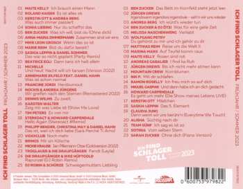 2CD Various: Ich Find Schlager Toll - Frühjahr Sommer 2023
