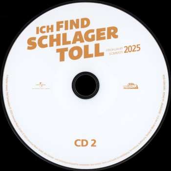 2CD Various: Ich Find Schlager Toll Frühjahr/Sommer 2025