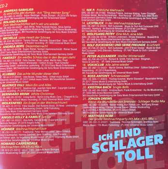 2CD Various: Ich Find Schlager Toll Weihnachten