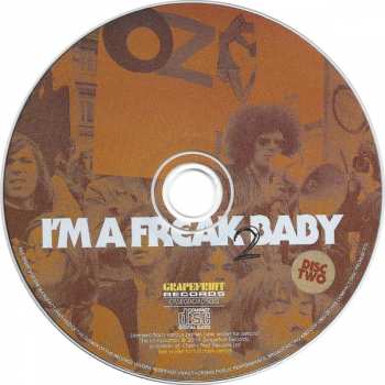 3CD/Box Set Various: I'm A Freak 2 Baby (A Further Journey Through The British Heavy Psych And Hard Rock Underground Scene: 1968-73)