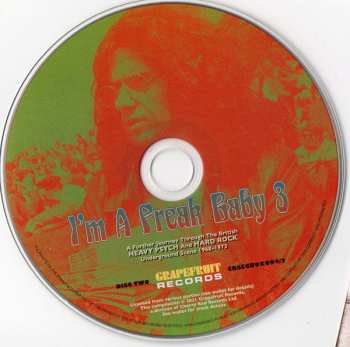 3CD/Box Set Various: I'm A Freak Baby 3 (A Further Journey Through The British Heavy Psych And Hard Rock Underground Scene 1968-1973) 