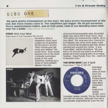 3CD/Box Set Various: I'm A Freak, Baby... A Journey Through The British Heavy Psych And Hard Rock Underground Scene 1968-72