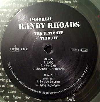 2LP Various: Immortal Randy Rhoads [The Ultimate Tribute]