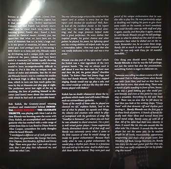 2LP Various: Immortal Randy Rhoads [The Ultimate Tribute]