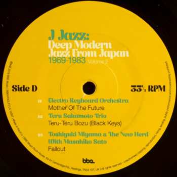 3LP Various: J Jazz: Deep Modern Jazz From Japan 1969-1983 (Volume 2)