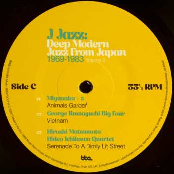 3LP Various: J Jazz: Deep Modern Jazz From Japan 1969-1983 (Volume 2)