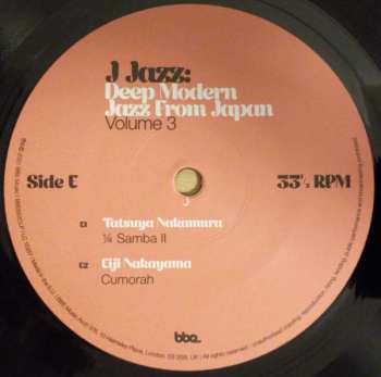 3LP Various: J Jazz: Deep Modern Jazz From Japan (Volume 3)