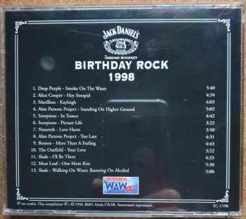 CD Various: Jack Daniel's Birthday Rock 1998
