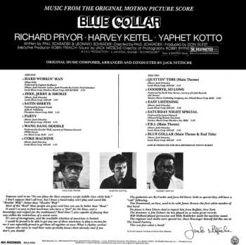 LP Various: Blue Collar (Music From The Original Motion Picture Score)