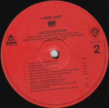 LP Various: Jackie Brown (Music From The Miramax Motion Picture)