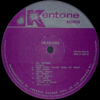 LP Various: Jamaican Skarama